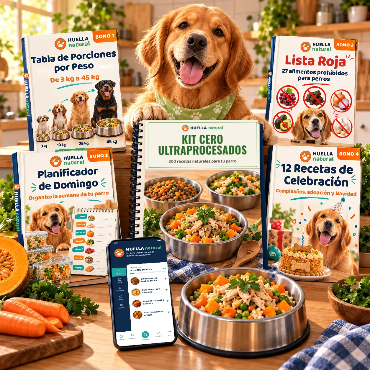 Kit completo con todos los bonos